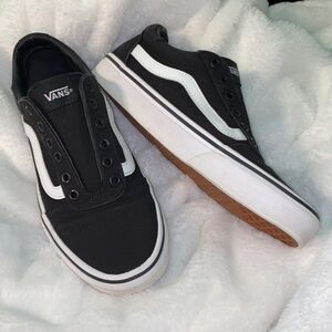 Vans Off The Wall Old School Classic Black/White Shoes